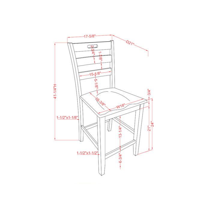 Red Barrel Studio® 24'' Counter Stool Wayfair